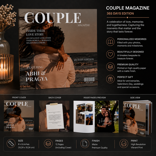 Couple Magazine 6X6in - 12 Pages