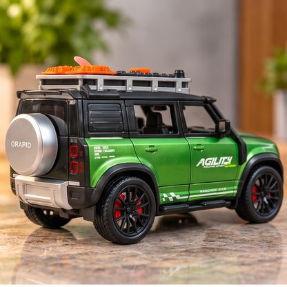 Defender Car Green