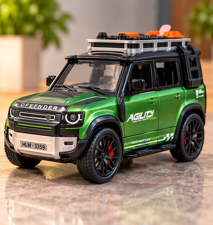 Defender Car Green