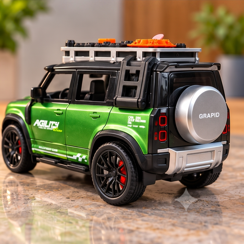 Defender Car Green