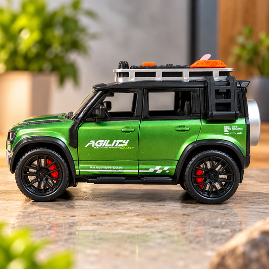 Defender Car Green