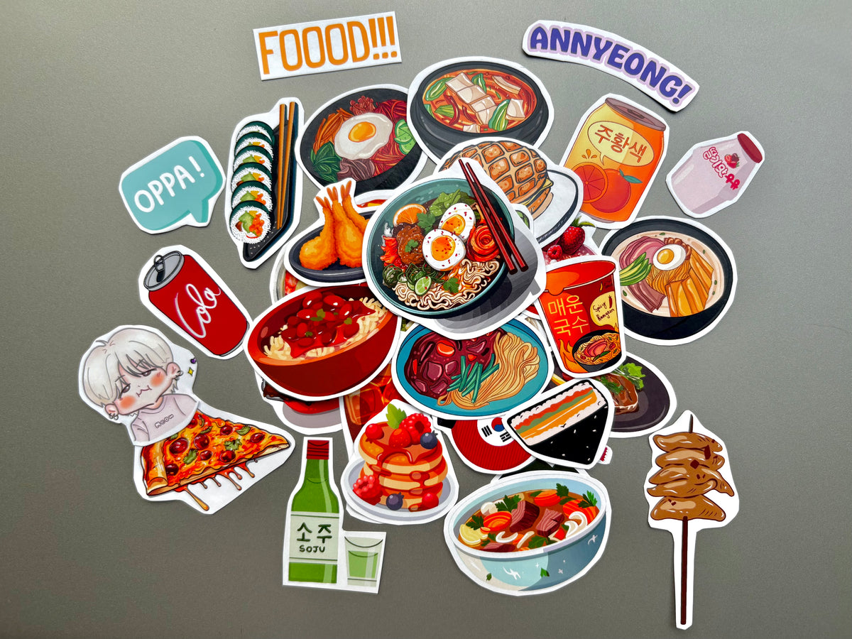 Korean Food Stickers