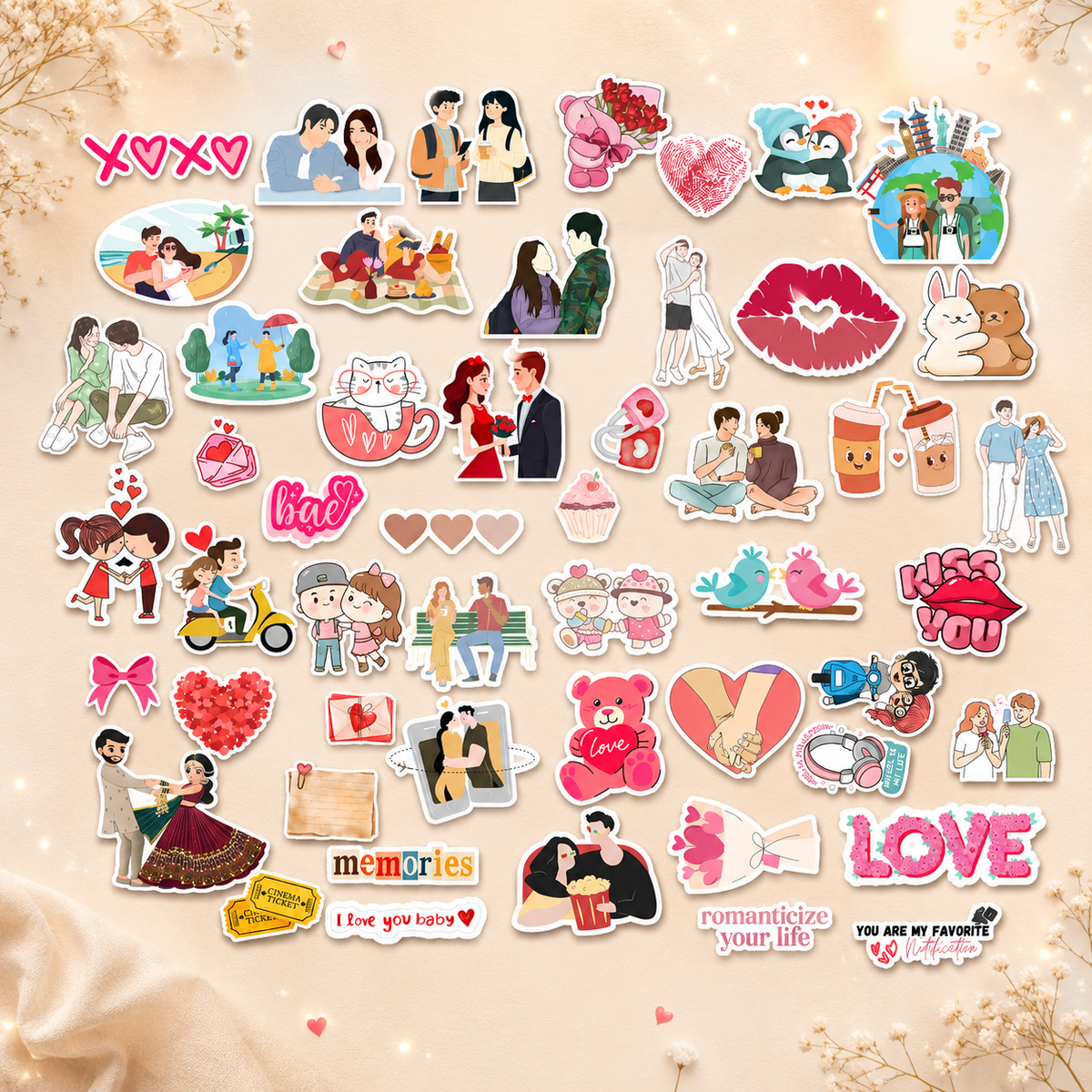 Couple Stickers