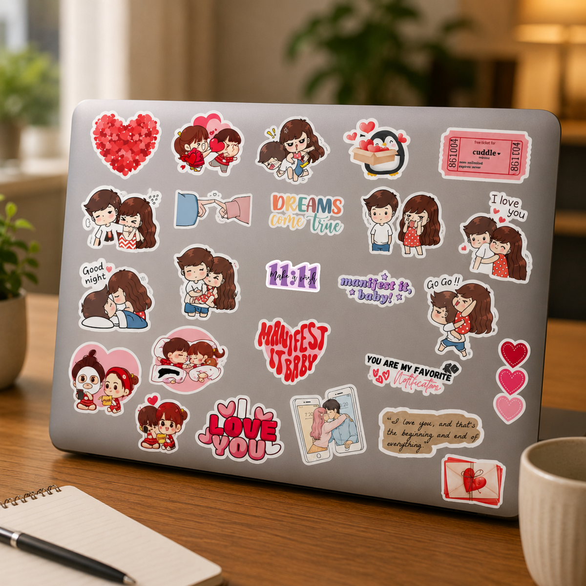 Cute Couple Stickers