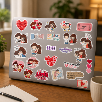 Cute Couple Stickers