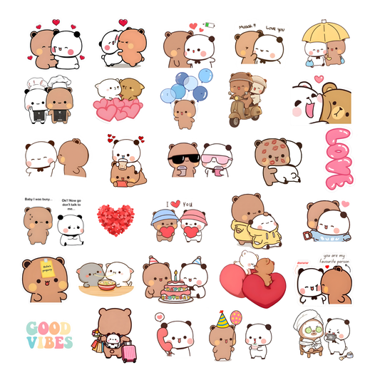 Bubu Dudu Stickers