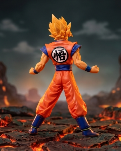 Goku Orange Hair 18cm PVC