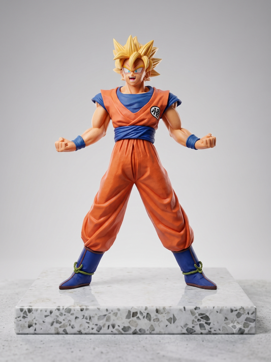 Goku Orange Hair 18cm PVC