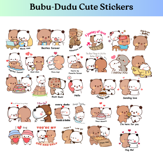 BuBu-DuDu cute Stickers